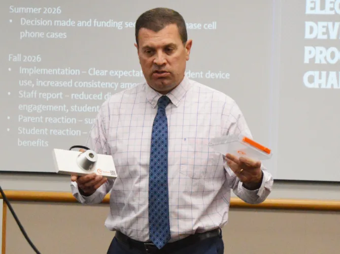 Locking up student devices
